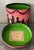 Vintage Oval Wallpaper Box by Atelier of Hudson, New York With Black Regency Silhouettes on a Pink Ground For Sale - Image 18 of 18