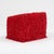 1990s Gaetano Pesce “Senzafine” Armchair and Pouf in Red Polyurethane For Sale - Image 5 of 16
