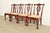 English Baker Furniture Chippendale Carved Mahogany Dining Chairs, Set of Four For Sale - Image 3 of 13