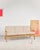Beige Mid-Century Danish Three-Seater Sofa in Oak with Bouclé Cover by Ole Wanscher for France & Son, 1950s For Sale - Image 8 of 18