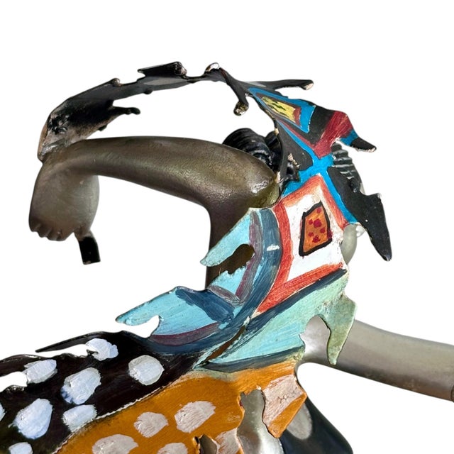 Mid 20th Century French Art Deco Ballerina Iron & Resin Sculpture For Sale In New York - Image 6 of 11