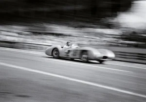 Need for Speed' Contemporary Archival Black and White Photograph Print From the Original Negative by Joseph McKeown - 20x16