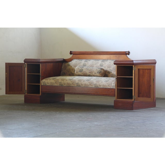 Empire Danish Oak Sofa, 1800s For Sale - Image 14 of 18