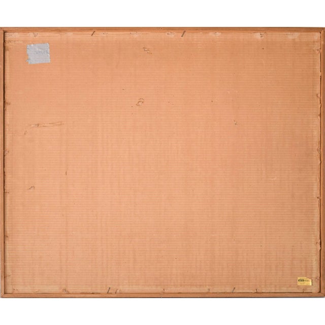 Abstract Work, Mid-20th Century, Mixed Media & Sand on Paper For Sale - Image 10 of 11