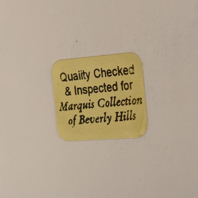 Art Deco Coastal Marquis Collection of Beverly Hills Tessellated Stone Full Length Floor Mirror For Sale - Image 6 of 7