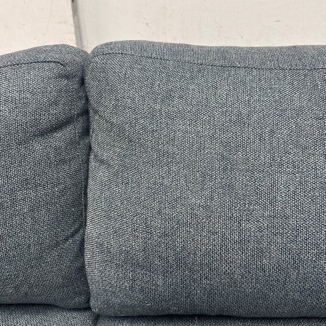 Textile Room & Board Stevens Sofa, Tepic Weave For Sale - Image 7 of 12