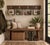 Pottery Barn Rustic Industrial 4-Basket Wall Organizer With Numbered Wood Backboard For Sale - Image 10 of 12