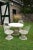 1960s 1960s Russell Woodard Four Chairs & Round Table of Spun Fiberglass - Set of 5 For Sale - Image 5 of 13