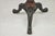 Late 19th Century Antique American Victorian Cast Iron Wood Pedestal Adjustable Piano Bench Stool For Sale - Image 5 of 9