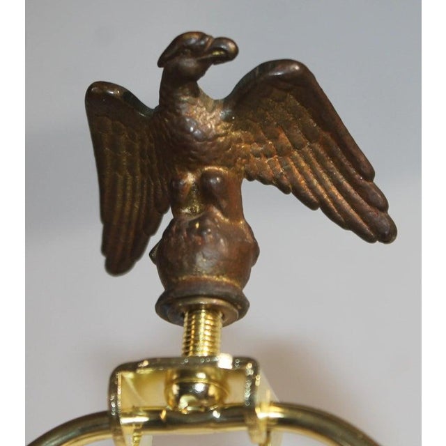 19thc Stoneware Table Lamp Crock For Sale - Image 10 of 12