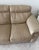 Contemporary Natuzzi Editions Mocha Colored Leather Sofa For Sale - Image 3 of 11