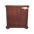Stanley Furniture Walnut Contemporary Traditional 30" Three Drawer Nightstand 128-13-80 - Continental Barrel Finish For Sale - Image 11 of 15