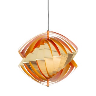 Vintage Danish Konkylie Lamp by Louis Weisdorf for Lyfa, 1963 For Sale