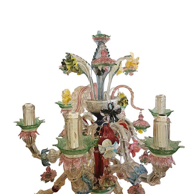 1980s Murano Glass Table Lamp, 1980s For Sale - Image 5 of 8