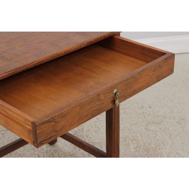 1990s Guy Chaddock Attributed Drop Back Writing Desk Table For Sale - Image 5 of 16