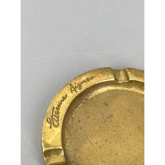 1960s Mid-Century Modern Brass Ashtray by Etienne Aigner, 1960s For Sale - Image 5 of 7