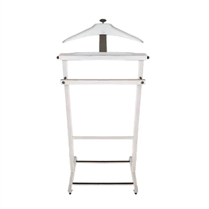 Italian White Valet Stand from Fratelli Reguitti, 1960s