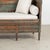 19th Century Swedish Gustavian Original Teal Blue Painted Pine Bench For Sale - Image 13 of 14