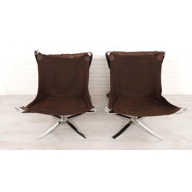 Set of Model Falcon Lounge Chairs by Sigurd Ressel for Vatne Møbler For Sale - Image 13 of 18