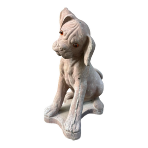 Vintage Dog Garden Statue Indoor/ Outdoor