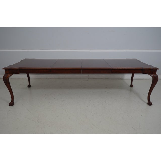 1990s Century Cherry Dining Room Table & 6 Chair Set For Sale - Image 5 of 12