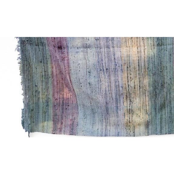 Large Antique American Woven Textile Wall Hanging 5x7 For Sale In Portland, ME - Image 6 of 18