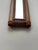 Wood Vintage Coastal Boho Chic Slender Bamboo & Rattan Wall Mirror For Sale - Image 7 of 12