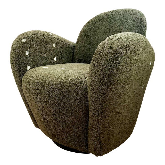 1980s 'Miami' Chair and Ottoman Attributed to Michael Wolk for Preview ...