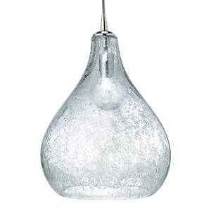 Jamie Young Curved Pendant in Clear, Large