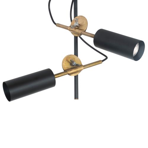Not Yet Made - Made To Order Brass 3452-8 Stav Spot 2 Ceiling Lamp by Johan Carpner for Konsthantverk For Sale - Image 5 of 7