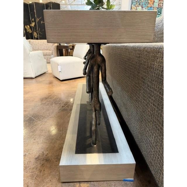 Bernhardt Theo Console Table For Sale - Image 4 of 6