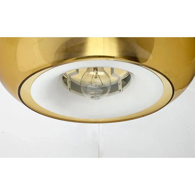 Mid-Century German Space Age Ufo Pendant Lamp from Doria, 1960s For Sale - Image 4 of 18