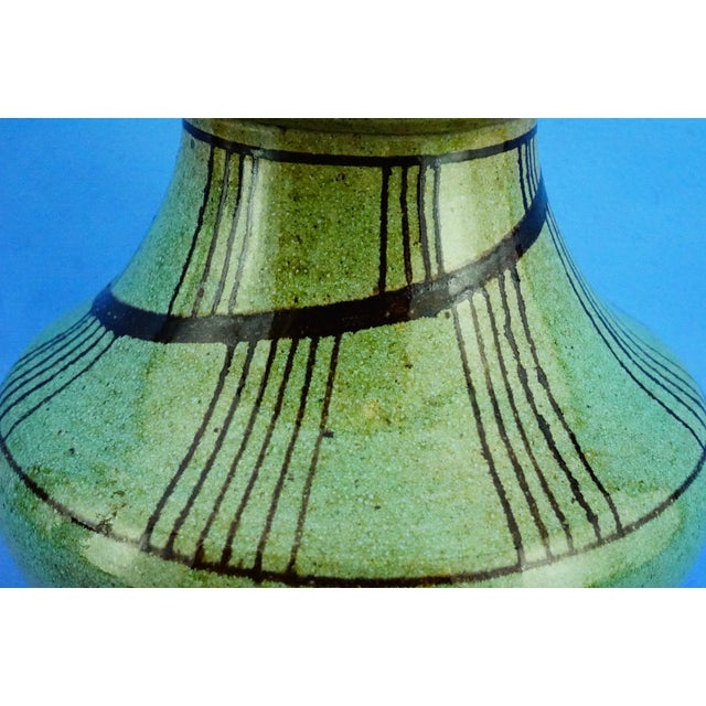 Mid-Century Ceramic Vase attributed to Alessio Tasca for Istituto Statale d'Arte, Venice, Italy, 1950s For Sale - Image 18 of 18