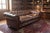 A commanding take on the classic Chesterfield, this Restoration Hardware leather sofa combines generous proportions with...