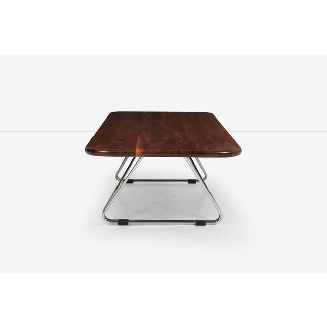 1970s Ray Wilkes Solid Walnut Coffee Table for Herman Miller 1975 For Sale - Image 5 of 12