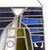 Stained Glass with Image of Man with Weaving Shuttle Vichte, 1950s For Sale - Image 9 of 12