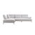 Manhattan Left-Chaise Sectional Sofa With Adjustable Backrests For Sale - Image 9 of 12