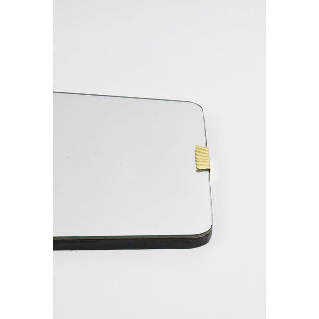 Mirror on Wooden Frame, 1960s For Sale - Image 6 of 6