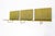 Postmodern Postmodern Green Wall-Mounted Mensolo Coat Rack from Schönbuch, 1980s, Set of 3 For Sale - Image 3 of 14
