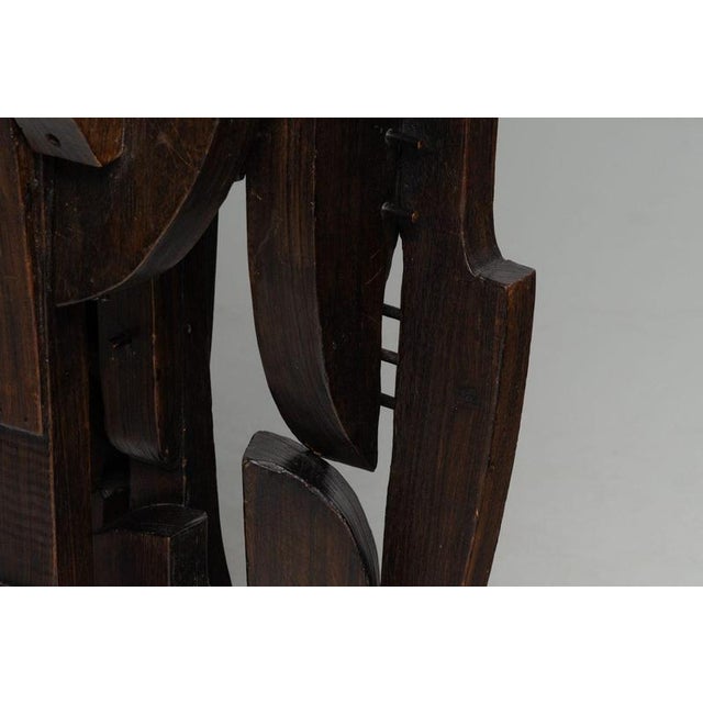 Sergio Ponzio IV, Abstract Sculpture, 1970s, Pine For Sale - Image 16 of 18