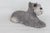 Sandicast Gray Schnauzer Dog Ceramic Figurine Statue Door Stopper For Sale - Image 13 of 13
