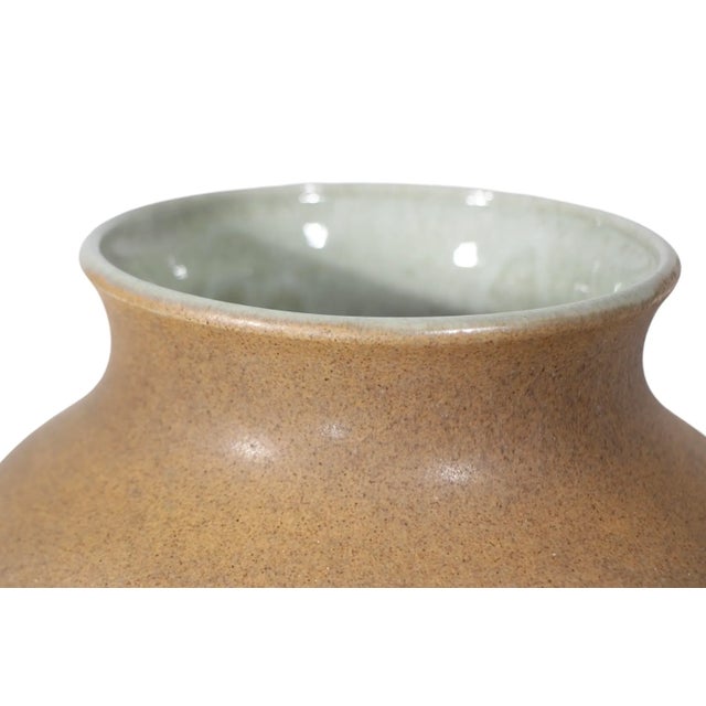 Scheurich Keramik Large Mid Century Scheurich Keramik Pottery Vase Made in West Germany C 1970's For Sale - Image 4 of 12