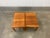 Set of teak coffee table and sides table made in Denmark , One rectangular coffee table square legs and two sides tables...