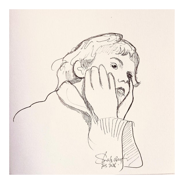 Thoughtful - Limited Edition Print For Sale