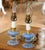 Add a touch of Italian elegance and soft color to a bedroom, living room, or office with this beautiful pair of antique-...