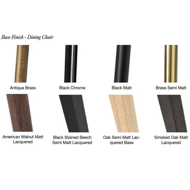 GamFratesi 'Beetle' Dining Chair in Pink With Brass Conic Base For Sale In Los Angeles - Image 6 of 8