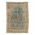 Antique 19th Century Tabriz Wool Area Rug, Blue Tree of Life For Sale