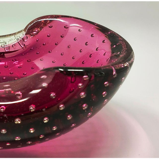 Vintage Italian Ashtray by Flavio Poli for Seguso, 1960s For Sale - Image 6 of 8