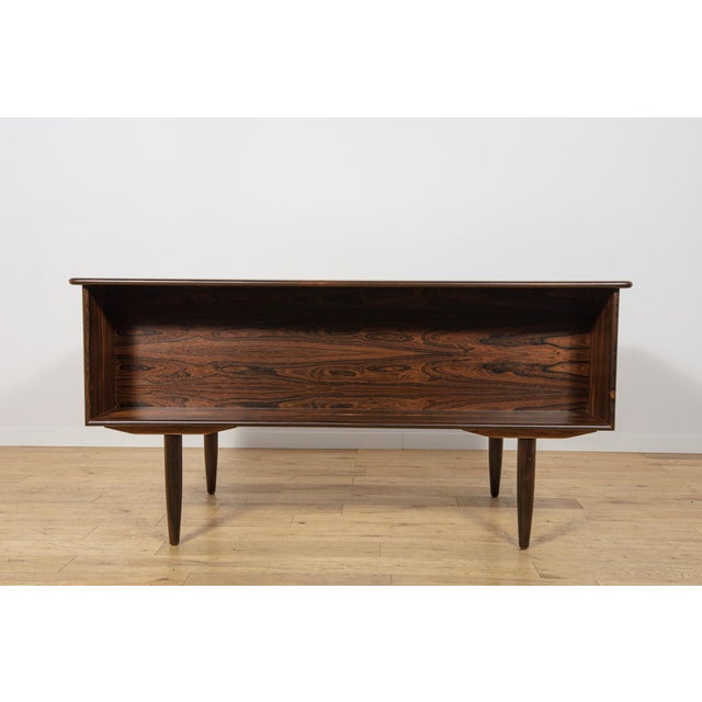 Mid-Century Modern Rosewood Desk by Svend Åge Madsen for Falster Møbelfabrik, Denmark, 1960s For Sale - Image 9 of 18