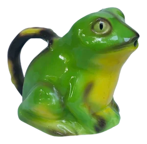 Tony Wood Staffordshire Style Pottery Frog Creamer